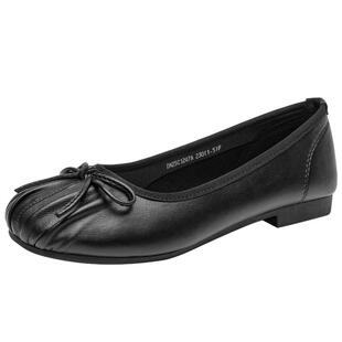 大东时装鞋女鞋2026春季新款时尚休闲简约方跟套脚低跟圆头C1247