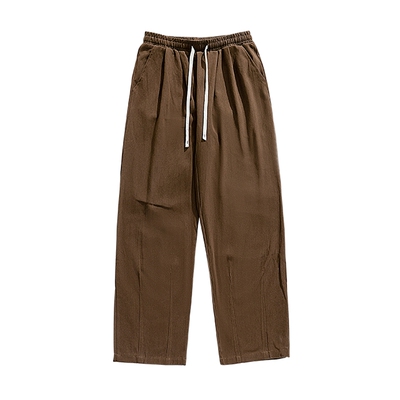 松弛感慵懒风宽松休闲裤工装