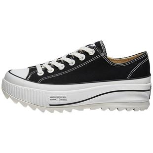 excelsior饼干鞋 冬季加绒女鞋运动板鞋增高休闲鞋厚底帆布鞋男