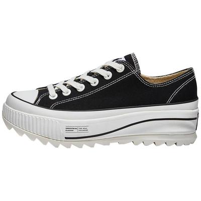 excelsior加绒低帮厚底帆布鞋