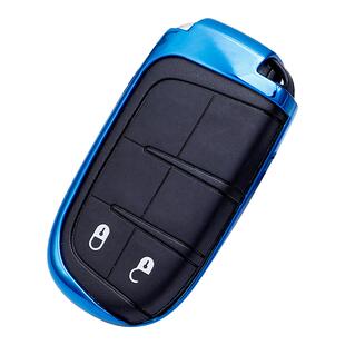 适用Jeep指南者吉普自由光大切诺基道奇酷威克莱斯勒菲亚特钥匙套