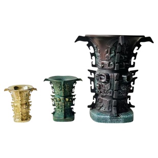 宝鸡青铜器博物院青铜器何尊立体树脂摆件笔筒宅兹中国文物立体