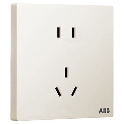 【热销】哑光奶油风开关插座面板