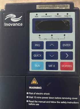 询价-inovace汇川变频器0.75kw  1.5kw 2.2k