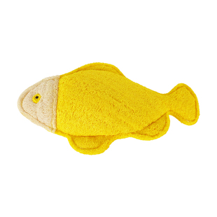 丝瓜络猫玩具自嗨解闷神器小猫咪逗猫棒磨牙洁齿耐咬宠物鱼磨牙棒