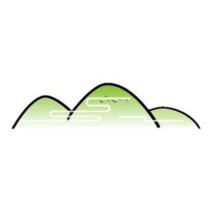 TLP反光车贴 远山云雾缭绕飞燕 中国风 水墨 防水个性笔记本贴纸