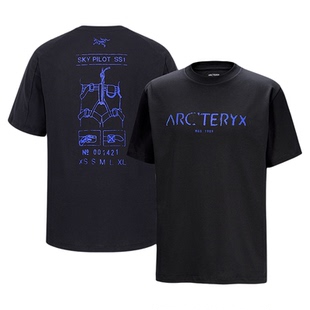ARC'TERYX始祖鸟 KRAGG SL COTTON SKY PILOT 男子 棉质短袖T恤