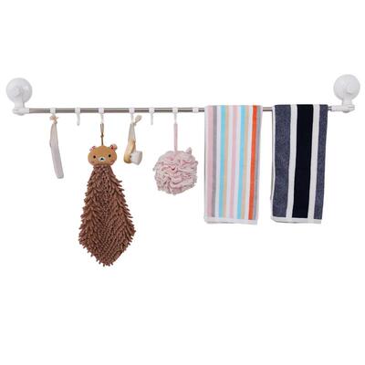 双庆强力吸盘式毛巾架单杆