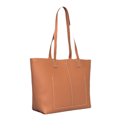 食草堂包包2025新款托特包头层牛皮大容量单肩包通勤包质感雨桐-2