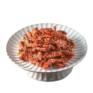 香辣鳕鱼皮大包装500g麻辣蜜汁甜辣即食鱼干鱼仔海味休闲小零食品