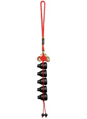 白水晶五行挂饰小葫芦家居吊坠