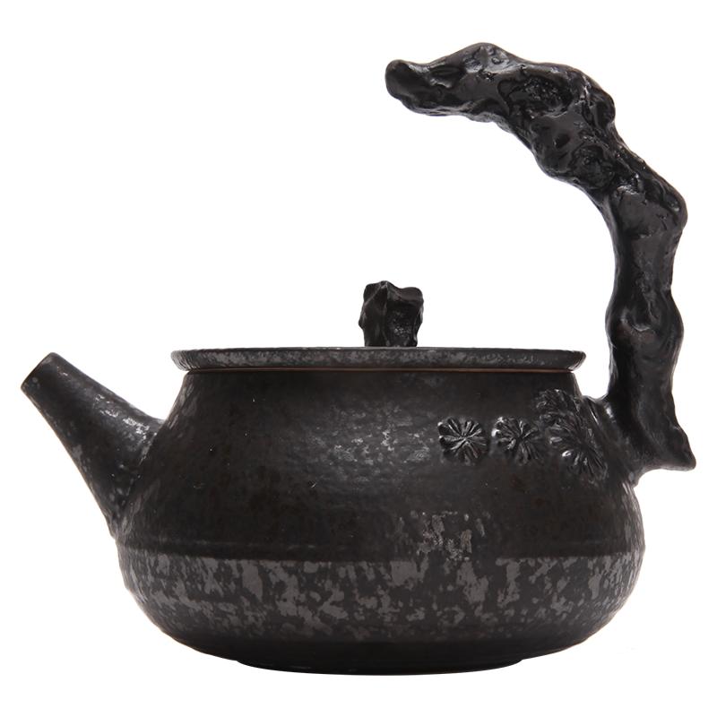 万仟堂陶瓷茶壶高档家用侧把壶茶