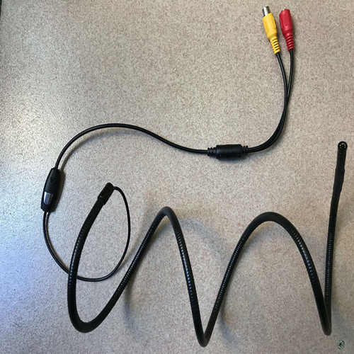 3.9|5.5mm高清防水汽车空调清洗喷枪管道疏通模拟AV内窥镜摄像头