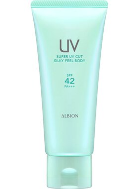 日本直邮Albion奥尔滨身体防晒霜 SPF42 PA+++ 100g专柜正品