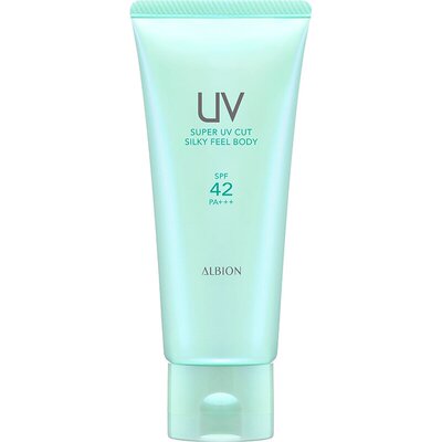 日本直邮Albion奥尔滨身体防晒霜 SPF42 PA+++ 100g专柜正品