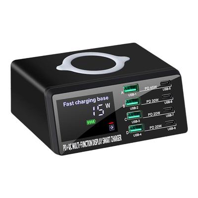 110W多口无线充电器多功能