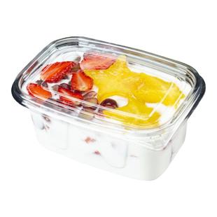 果乐多一次性水果捞网红果切拼盘打包盒子密封千层蛋糕酸奶包装盒