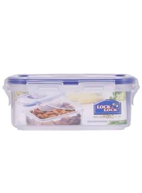 乐扣安全食品级塑料长方形便当盒