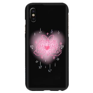 联名pawpaw原创天使猫咪可爱少女心适用于苹果12p手机壳小众ins风