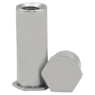 铝合金盲孔压铆螺母柱通孔铆钉铝板铆钉BSOA/SOA-M2M3M4M5M6-3~30