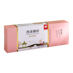 杭州老字号万隆果干食品桂花藕粉