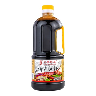 增城正果大湾灶基酿造酱油御品头抽1L 天然晒制黄豆酱油特级生抽