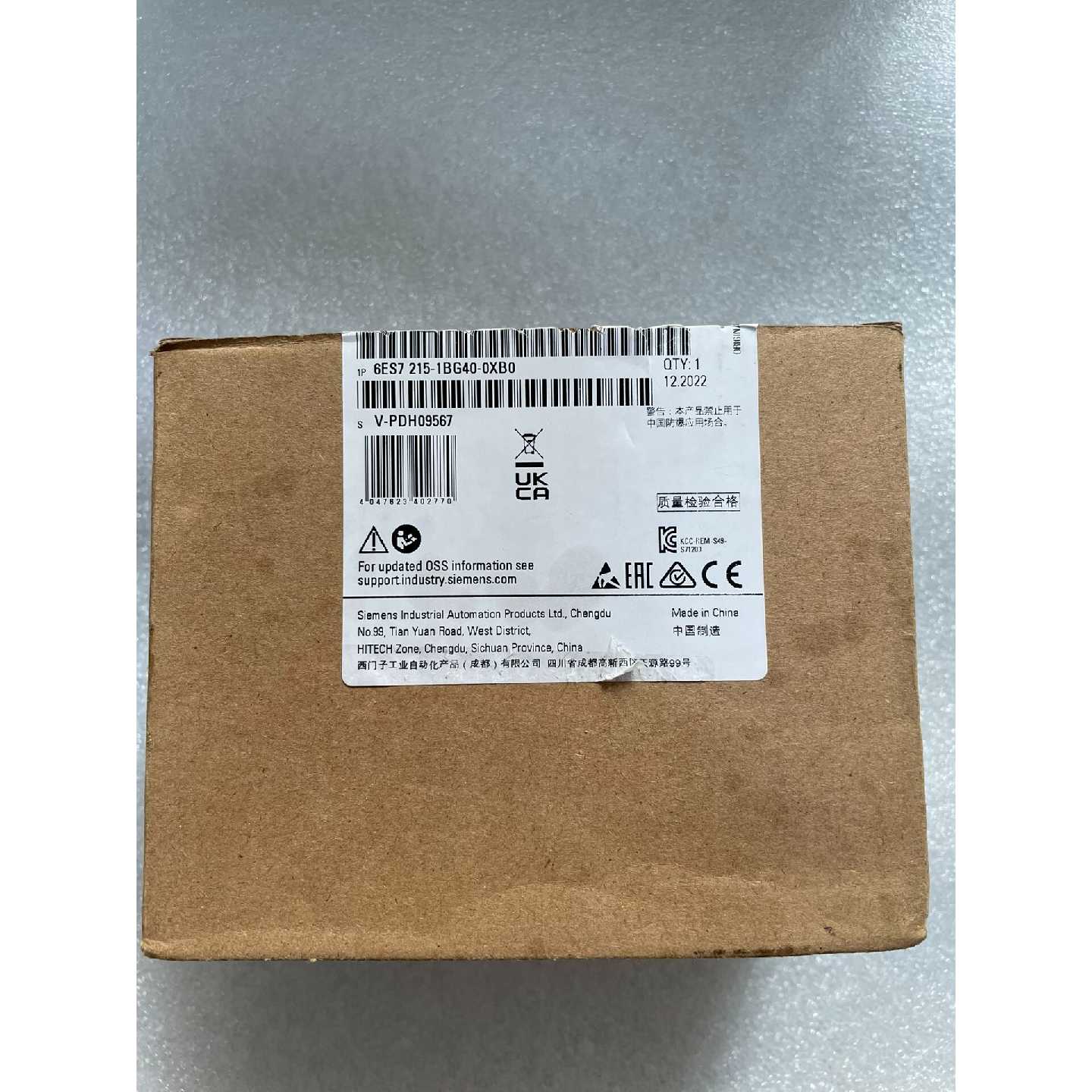 6ES72151BG400XB0西门子S71200C议价