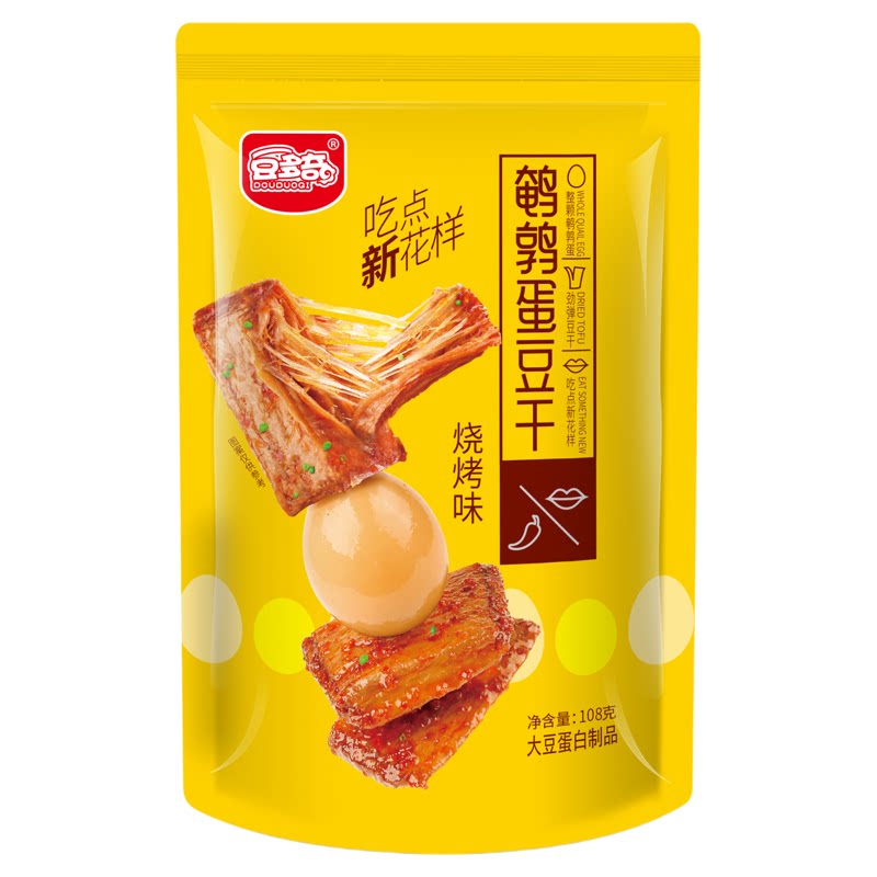 官方旗舰店鹌鹑蛋豆干