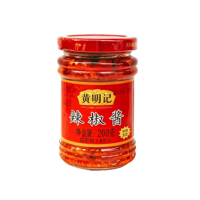 黄明记潮汕特产拌面辣椒酱