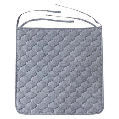 水洗棉简约现代防滑有绑带椅子垫