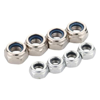 尼龙防滑201螺帽锁紧/M3M4M5M6M8M10M12M20304防松M36-不锈钢螺母