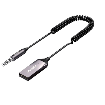 绿联aux免提电话转换器车载蓝牙