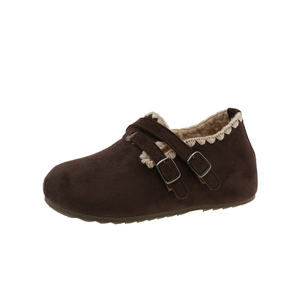 高级感勃肯鞋女套脚外穿乐福鞋