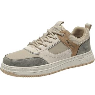 HLA/海澜之家新品鞋子百搭日常厚底休闲鞋男时尚舒适低帮板鞋男鞋