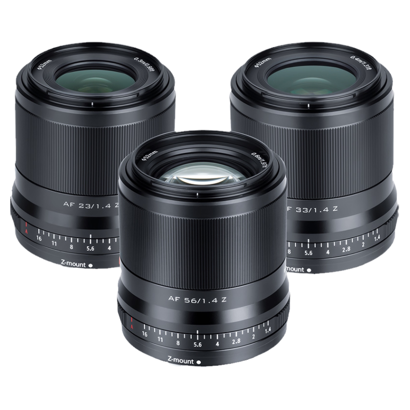 唯卓仕23mm33mm56mm F1.4自动对焦人像适用于尼康Z口微单相机镜头