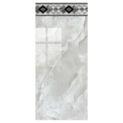 1米高墙裙贴纸自粘防水防潮仿大理石护墙板墙贴走廊过道瓷砖装饰