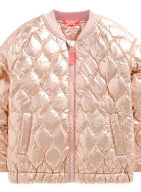 代购 MiniBoden儿童棉服 26秋冬女童金属色保暖夹克厚外套 2-14岁