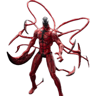 正版漫威中动红色屠杀毒液超凡蜘蛛侠3玩具手办关节可动模型摆件