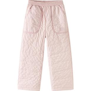 巴拉巴拉女童羽绒裤中大童宝宝裤子冬季新款童装儿童外穿直筒运动