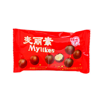 梁丰麦丽素巧克力25g儿童怀旧零食品小吃糖果批发（代可可脂）
