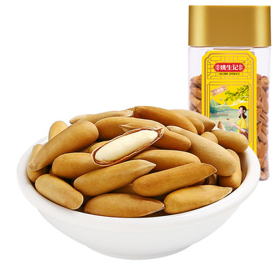 姚生记坚果年货手剥开口巴西松子