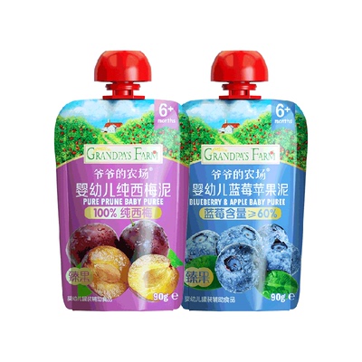 爷爷的农场婴幼儿辅食90g×2袋