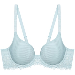 清仓特惠正品逆龄清新款大胸薄款舒适透气蕾丝美背文胸16-8802