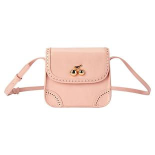 巴拉巴拉儿童休闲包女童斜挎包樱桃五金装饰精致时尚便携户外潮流