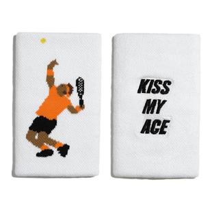 【周杰伦同款】原创kissMyAce纳达尔棉健身网球护腕吸汗多色可选