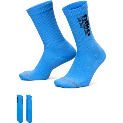 Nike耐克透气速干中筒运动袜2双