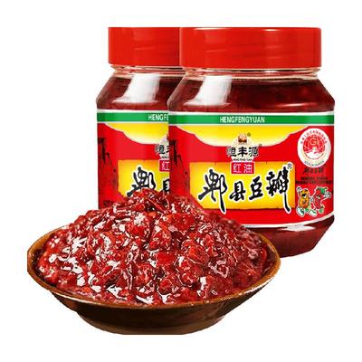 郫县豆瓣酱500g×2瓶×1组恒丰源