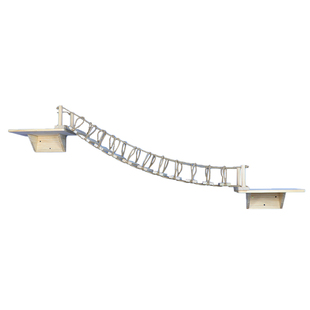 纯实木带围栏猫吊桥猫爬梯猫爬架猫笼猫别墅猫窝猫软梯宠物小梯子