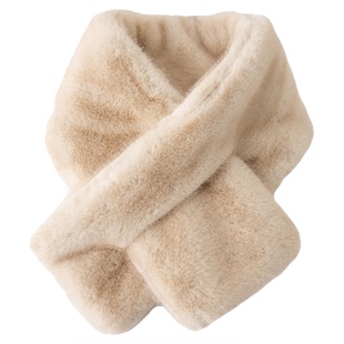 FANLE STUDIOS复古氛围 博主风御寒造型细腻柔软亲肤环保皮草围脖