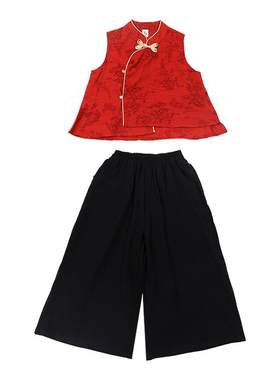 儿童春季汉服演出服唐装